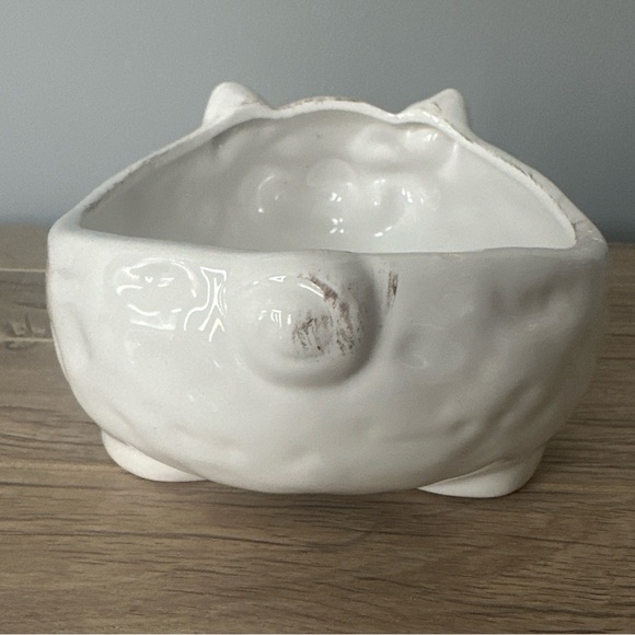 Farmyard Collection Ceramic Pig Planter or Foodsafe Serving Bowl Farmhouse - Picture 5 of 11